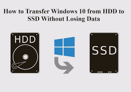 how to transfer windows 10 from hdd to