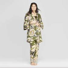 Floral Print Simply Cool Robe