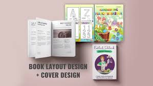 create amazing book layout design and
