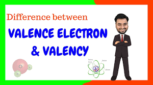 valence electron and valency you