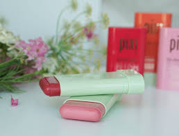 pixi on the glow blush review try on