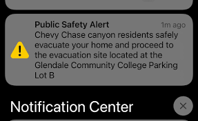 Emergency Alert for Drill Evacuation in ...