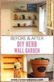 Diy Herb Wall Garden Grow Your Own