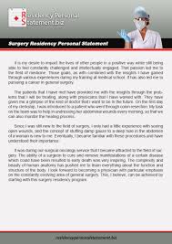 psychiatry residency personal statement writing Medical Residency Personal Statement