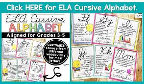 the only cursive alphabet you need
