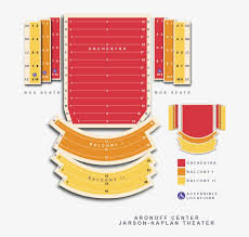 View Seating Aronoff Center Seating Chart Transparent Png