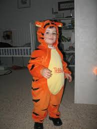 Duck tape is definitely a fun and easy route to go for some halloween costume making! Tigger Costume Costumesfc Com