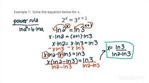 How To Solve An Exponential Equation By