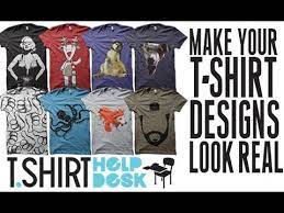 how to make your t shirt designs look