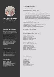 Poverty_dad I Will Create Professional Resume For Five Dollars For 5 On Www Fiverr Com