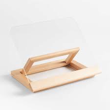 acacia wood cookbook stand reviews