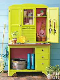 9 Potting Bench With Storage Ideas For