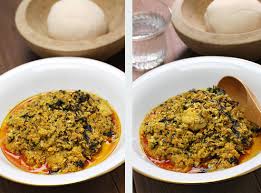 After the first boil, time for 2minutes. How To Prepare Egusi Soup With Waterleaf Step By Step Guide