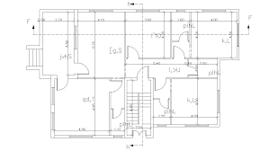 Simple House Floor Plan Autocad Drawing