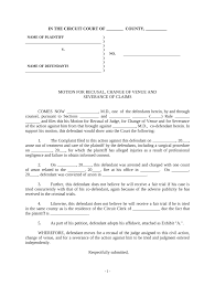 motion change venue fill out sign