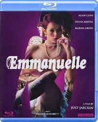Amazon.com: Emmanuelle (1974) [Blu-ray] Starring Alain Cuny, Silvia  Kristel, Marika Green, Directed By Just Jaeckin [Spanish Artwork] : Movies  & TV