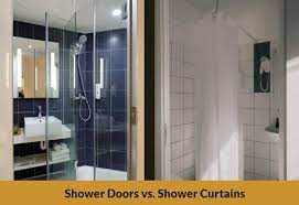 Shower Doors Vs Shower Curtains