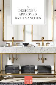 Pottery barn has been setting the trends in home decor for years. 5 Designer Approved Bathroom Vanities Design Inside