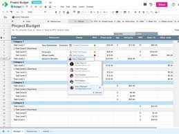 project budget template free budget