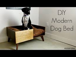 How To Build A Modern Diy Dog Bed