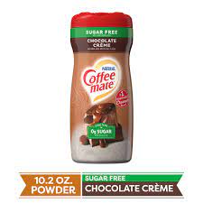 0 sugar chocolate crème powder creamer