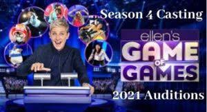 The game, based on nbc's hit primetime reality competition series, ellen's game of games, hosted by ellen degeneres. Ellen S Game Of Games Audition 2021 Season 4 Casting Online