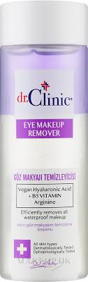 dr clinic eye makeup remover