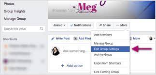 facebook group units to organize