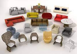 furniture model pack 1 free 3d model