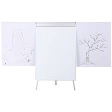 70 100cm Tripod Aluminum Stand Dry Erase Flip Chart Magnetic Whiteboard