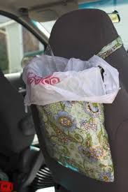 Each bag is reusable for up to two years. Diy Hanging Car Garbage Bag Keeping It Simple Diy Car Trash Can Diy Car Car Trash