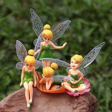 4pcs Set Miniature Fairy Angel Girls