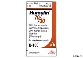 humulin 70 30 uses side effects