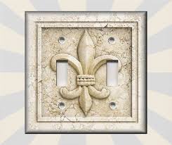 French Fleur De Lis Switch Plate Covers