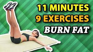 easy exercises to burn fat fast