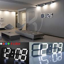 Night Wall Clock Alarm Watch