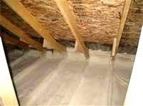 attic floors insulation applications