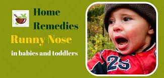 home remes for runny nose in es