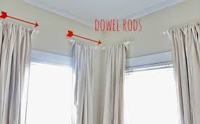 20 inexpensive diy curtain rods that