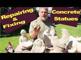 Concrete Statue Repair Fixing Broken
