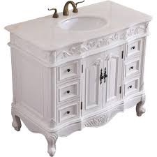 Bathroom Vanity In Antique White