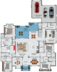 Exclusive Modern Ranch Plan With Game