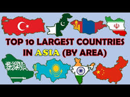 largest countries in asia