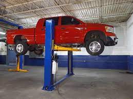 Ceiling track systems arepermanently installed in homes and institutions and consist of lift motor which travels along a track mounted to the ceiling. Universalift 11kaf 2 Post Truck Lift North American Auto Equipment