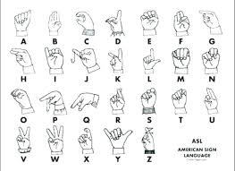 Asl Chart Printable Asl Flash Cards Printable Sign Language