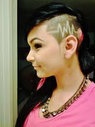 Really small strokes right at the top of the head. 50 Shaved Hairstyles That Will Make You Look Like A Badass