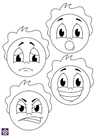 printable emotion faces activity