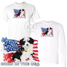 Puppies Rule Havanese Dog Born In The Usa Short Long Sleeve T Shirt S 3x Ebay
