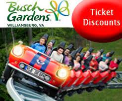 busch gardens williamsburg ticket s