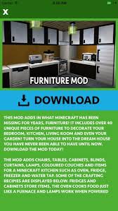 furniture mods for minecraft pc by hoai